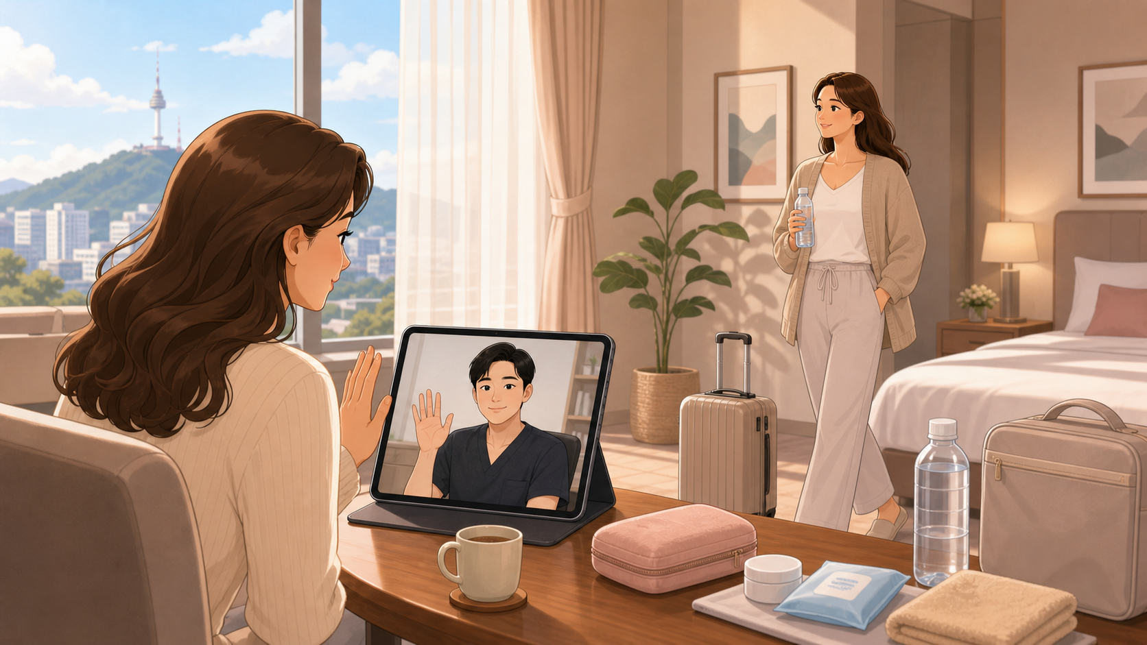 One-week recovery stay in Seoul