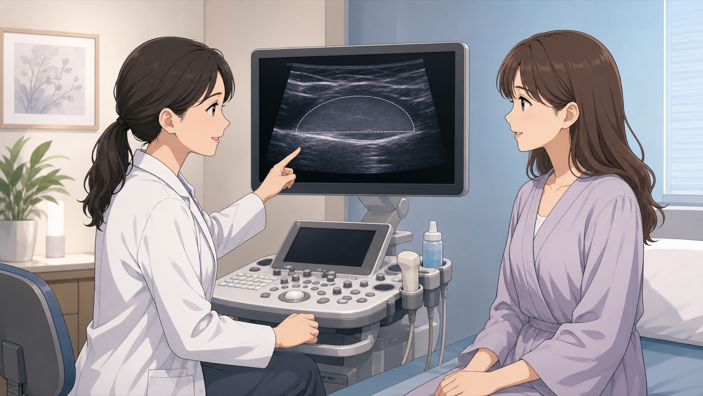 Breast ultrasound after augmentation for implant follow-up