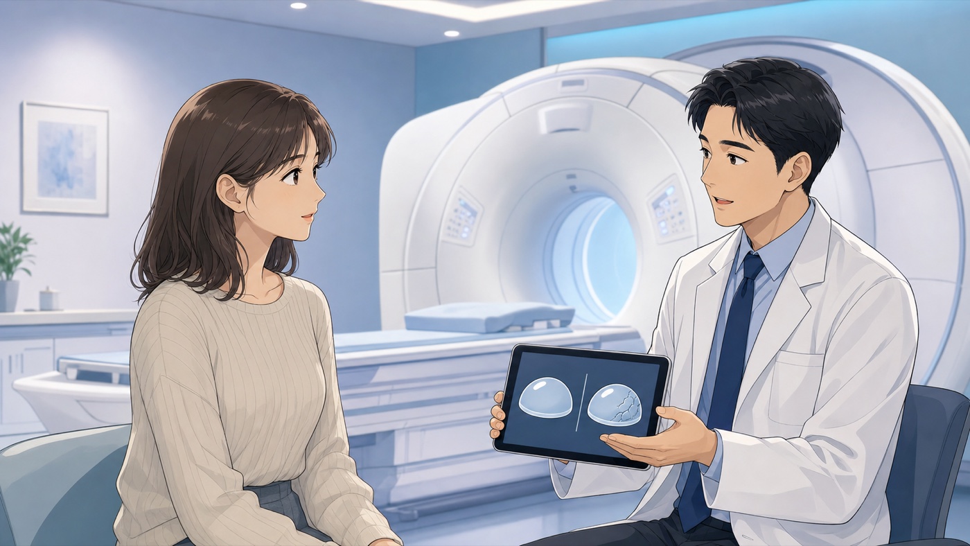 Breast MRI for silicone implant rupture surveillance after breast augmentation